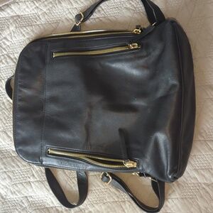 Margot Backpack Purse Black